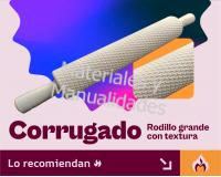 Rodillo de tejidos para fondant utensilio Textura galleta